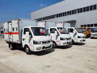 氣瓶運輸車屬于幾類危險品廂式車？楚勝危險品廂式車廠